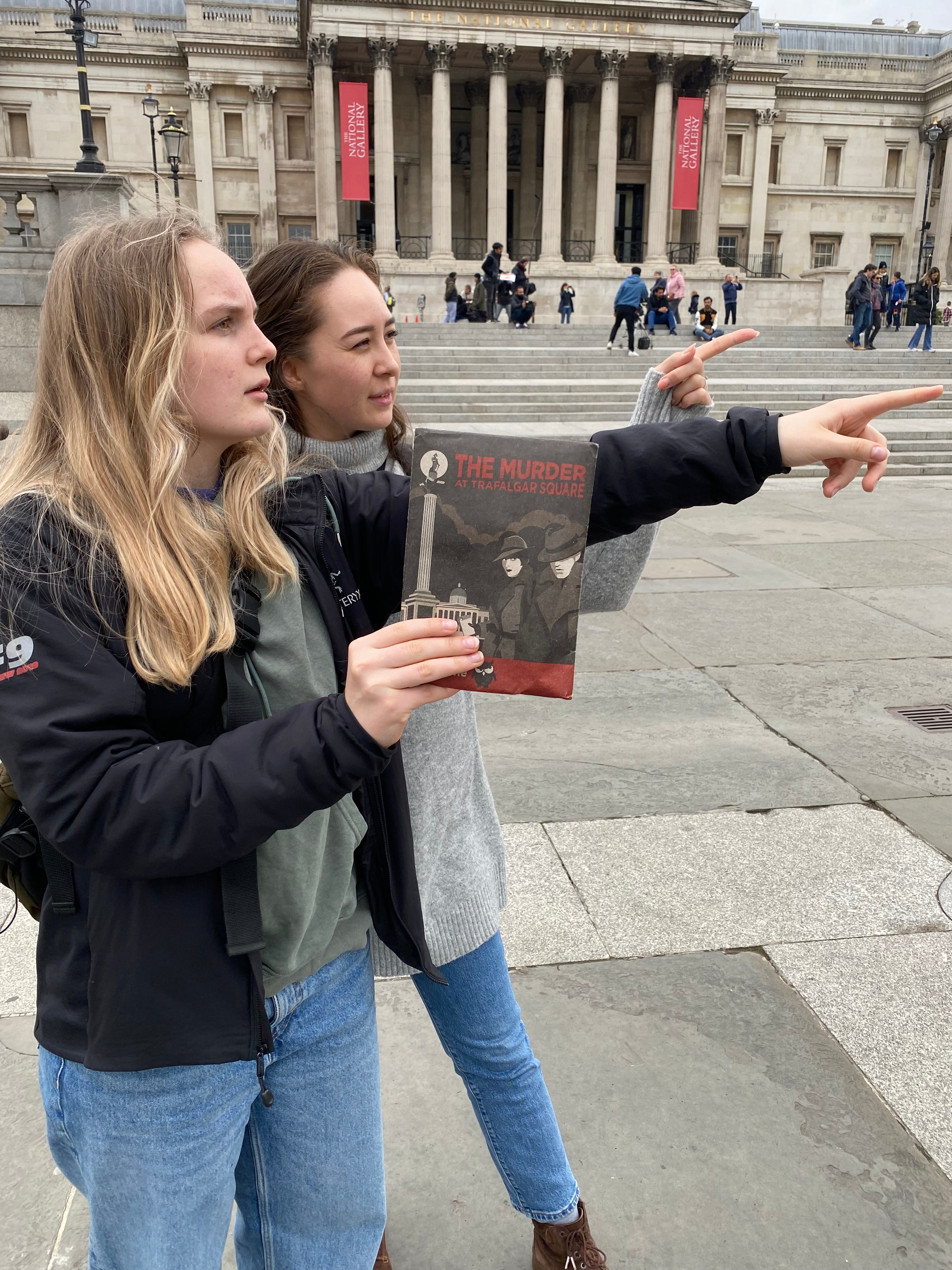 London - The Murder by Trafalgar Square