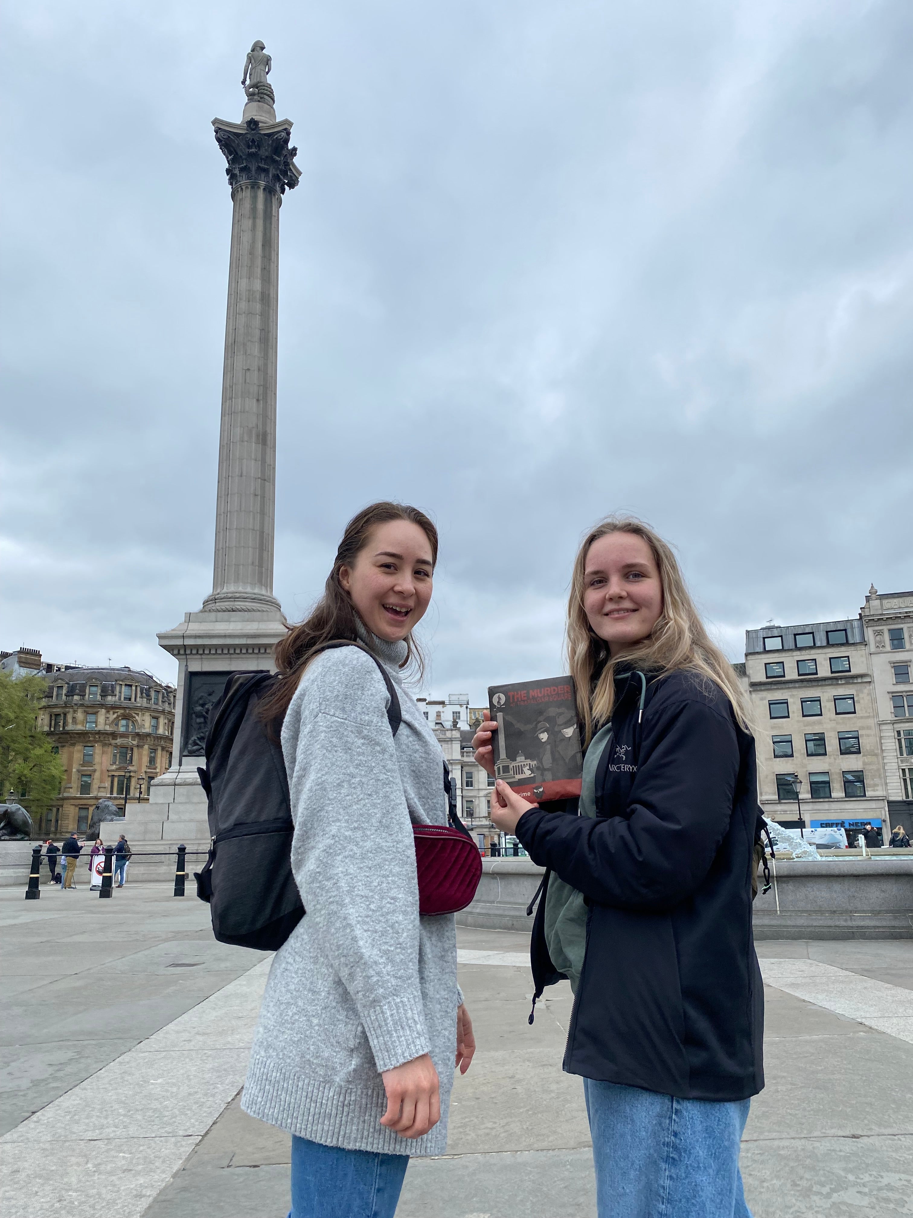 London - The Murder by Trafalgar Square