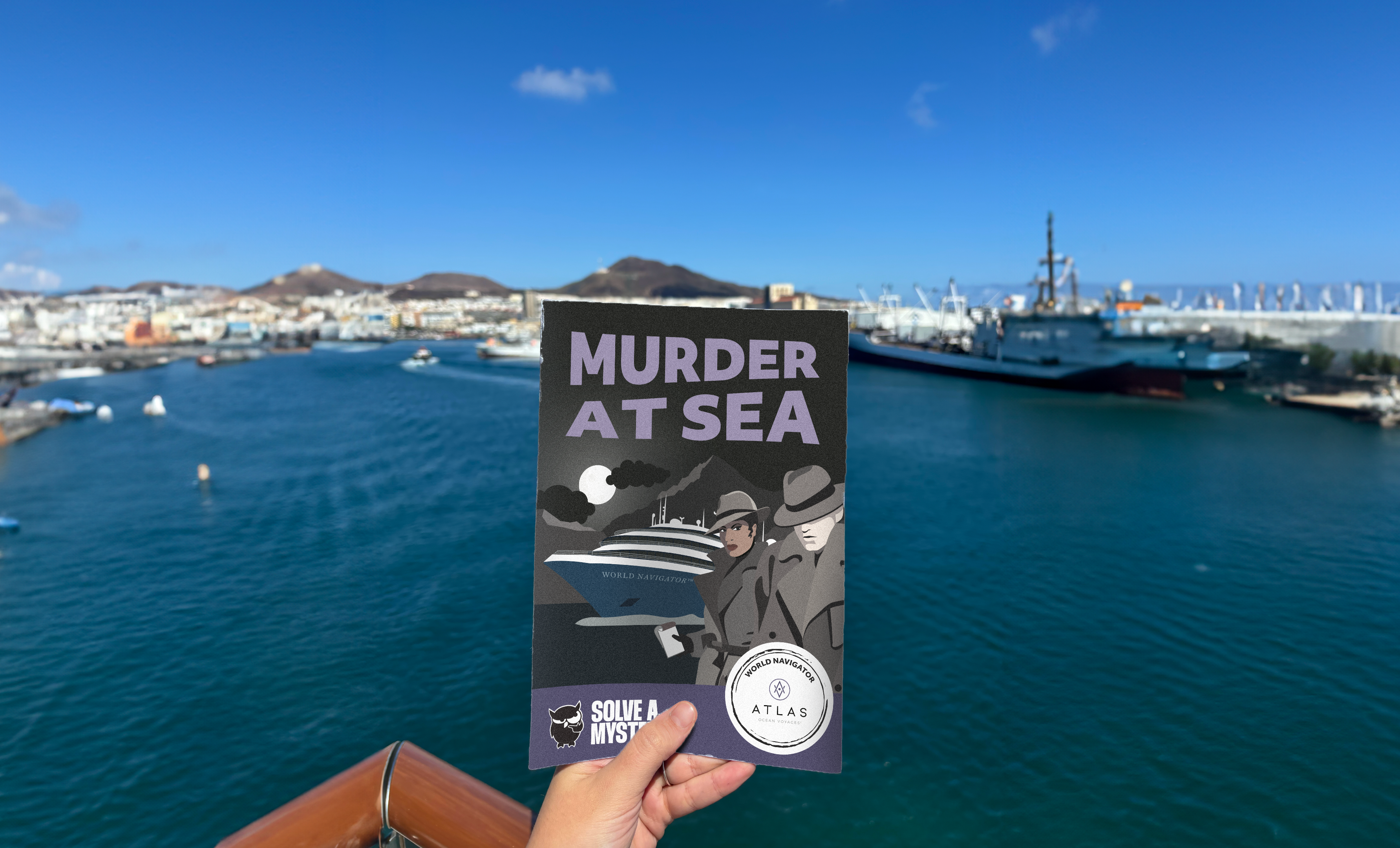 Atlas and Solve a Mystery Introduce ‘Murder at Sea’