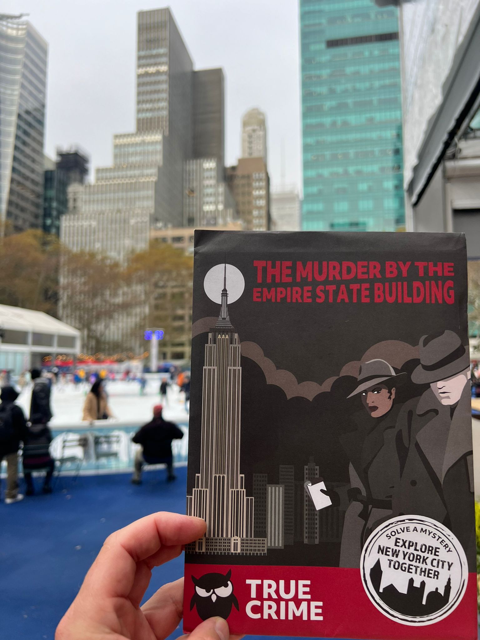 New York The Murder by The Empire State Building Solve a Mystery
