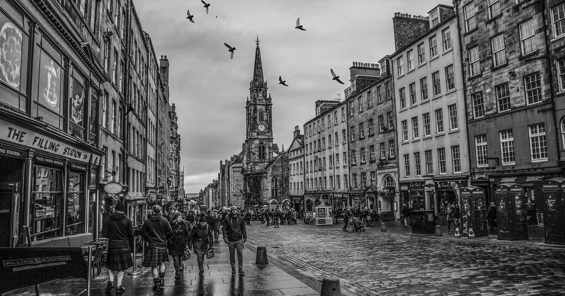 Edinburgh - Mordet av The Royal Mile 